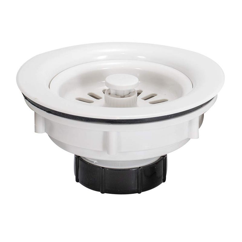 EZ-FLO 30006 Sink Strainer - Economy - Abs Body White - Image 3